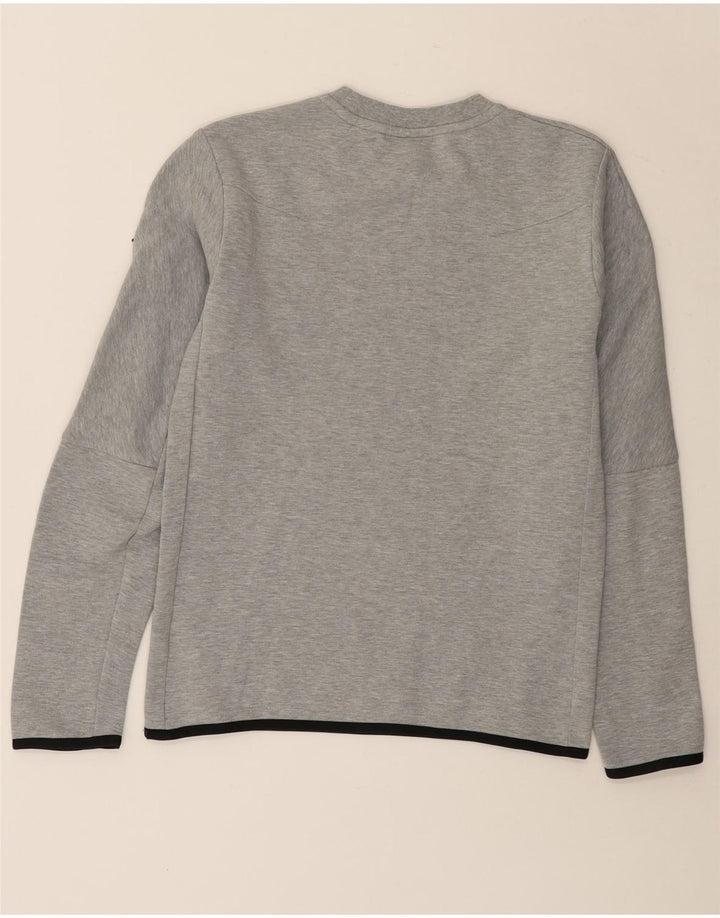 Nike Herren Sweatshirt Pullover XS Grau gefleckte Baumwolle