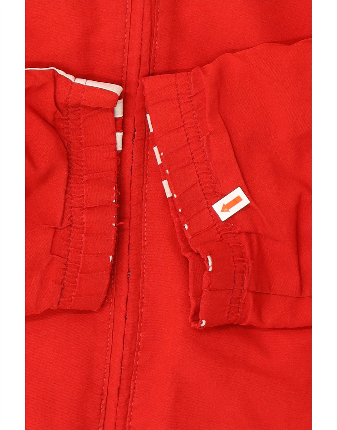 ADIDAS Herren Regenjacke UK 48/50 XL Rot Colourblock Polyester