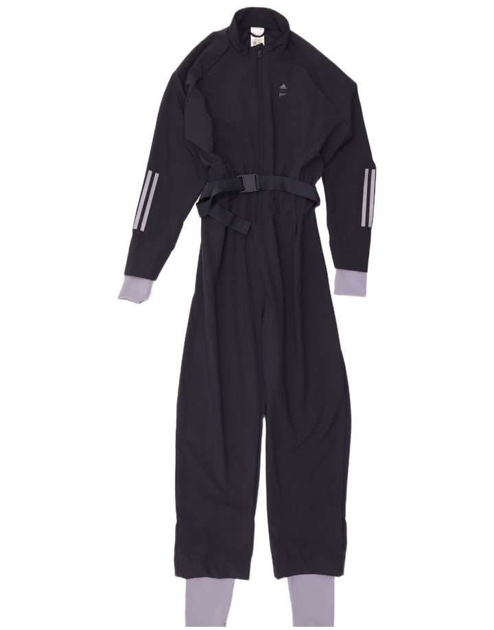 Adidas Damen Boiler Ski Jumpsuit IT 46 Large Marineblau Polyester