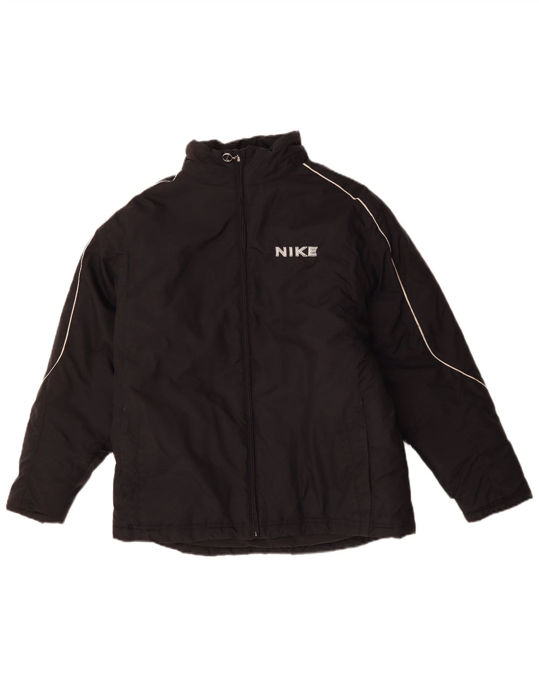 Nike Jungen Grafik gepolsterte Jacke 13–14 Jahre XL Schwarz Polyester