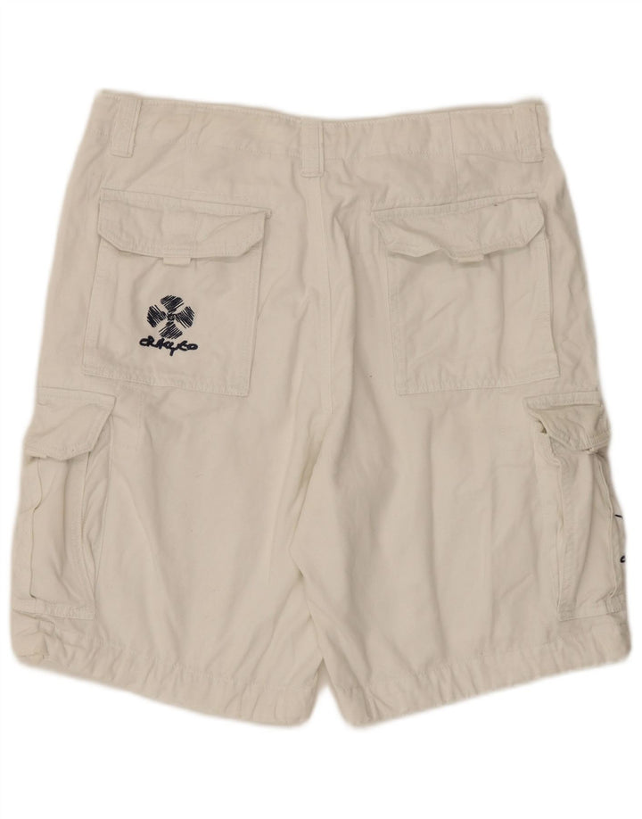 Vintage Herren Cargo Shorts XL W38 Weiß