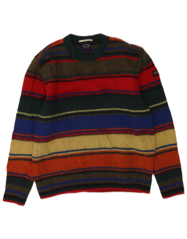 Paul & Shark Damen-Pullover mit Rundhalsausschnitt, Gr. 42, Größe L, mehrfarbig