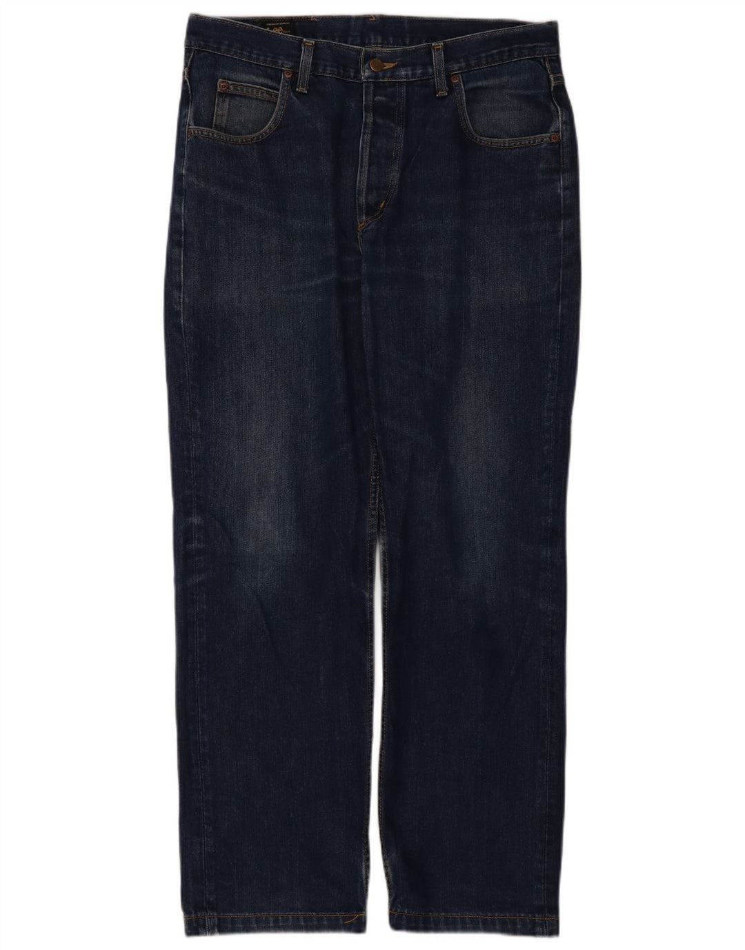 Lee Herren Chicago Straight Jeans W36 L31 Blaue Baumwolle
