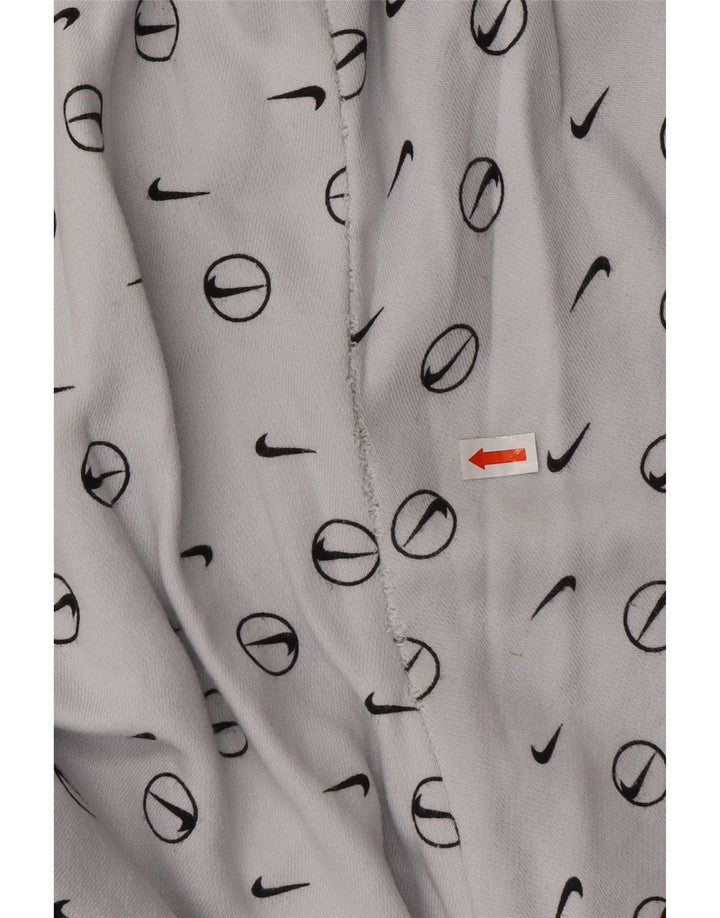 NIKE Herren-Trainingsanzug mit lockerer Passform und Grafik, Jogginghose, Größe S, Blau, Baumwolle