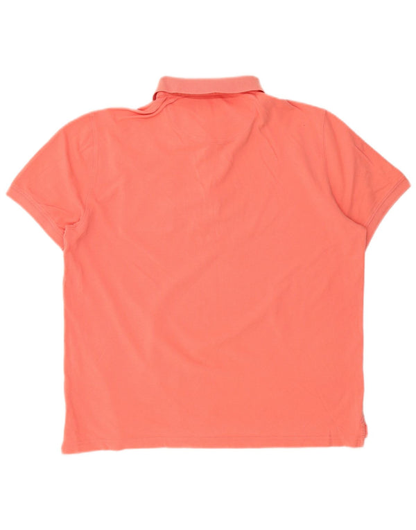 MASSIMO DUTTI Herren Slim Fit Poloshirt XL Orange