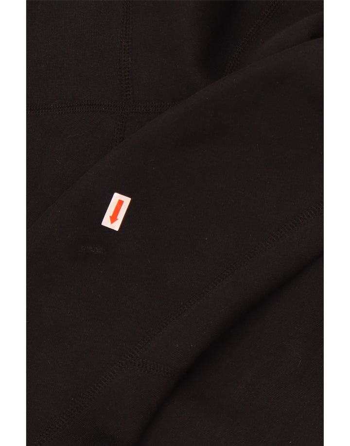 Nike Jungen-Kapuzenpullover mit Reißverschluss, 10–11 Jahre, mittlere schwarze Baumwolle