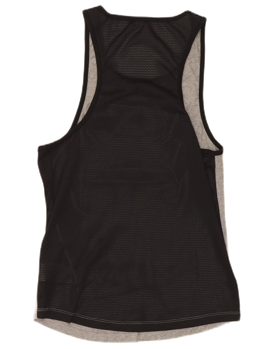 Jack & Jones Herren-Weste mit Grafik, Größe S, grau gesprenkelte Baumwolle
