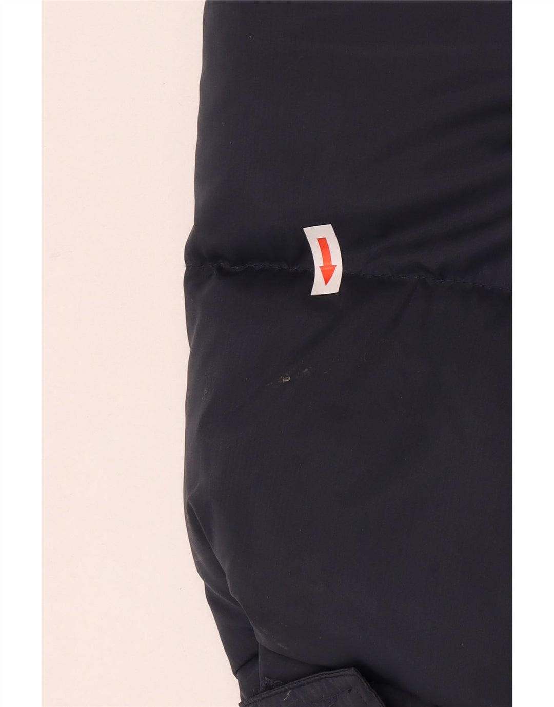 Gefütterte Herrenjacke von Rifle, UK 40, groß, marineblaues Colourblock-Polyamid