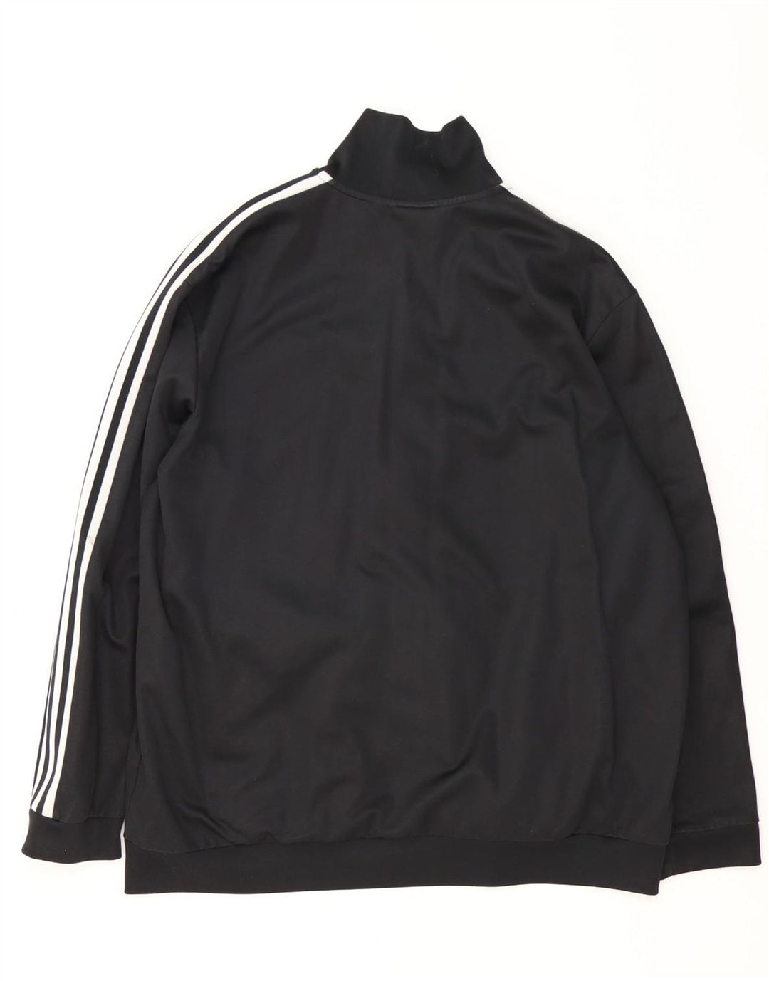 Adidas Herren Trainingsanzug Top Jacke 2XL Schwarz Polyester