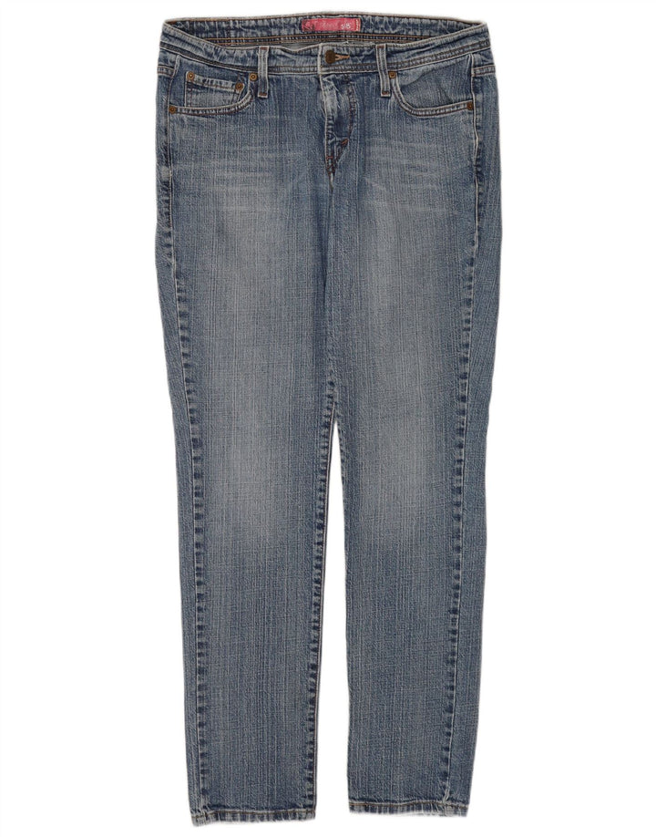 Levi's Damen 518 Skinny Jeans W32 L31 Blau