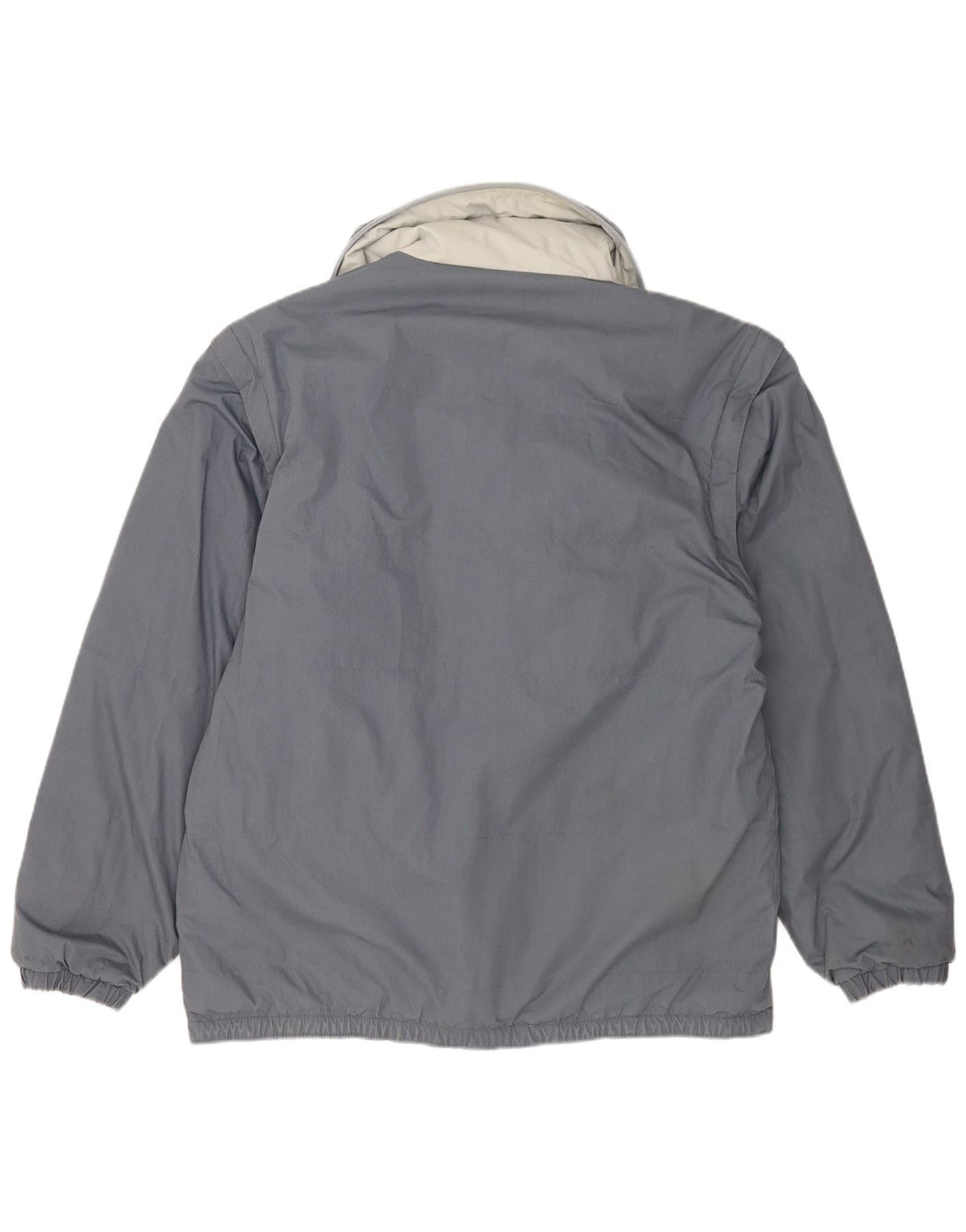 North Land Herren Reversible Wattierte Jacke UK 40 Large Grau Polyester