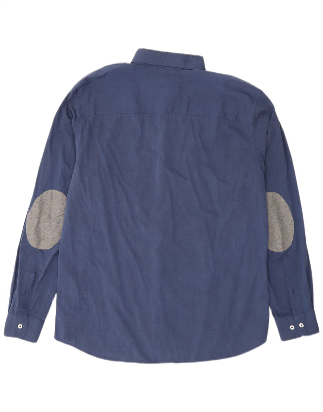 Jack & Jones Herren-Slim-Hemd XL aus blauer Baumwolle