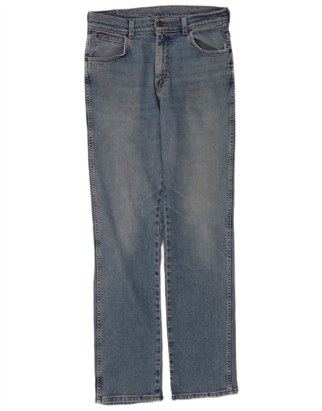 Wrangler Herren-Jeans mit normaler Passform, gerade Passform, W32, L34, Blau, Baumwolle