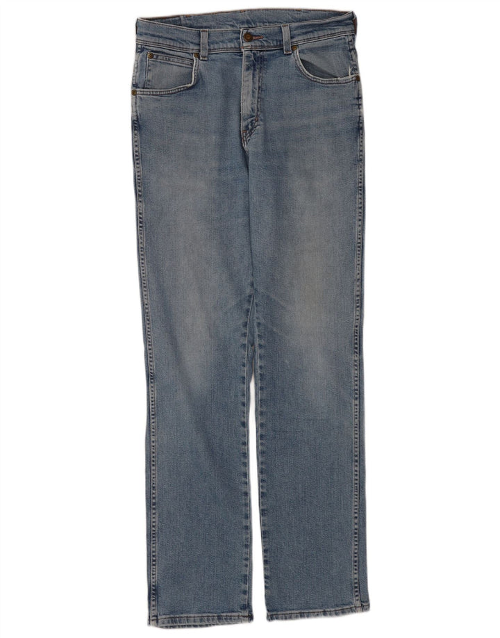 Wrangler Herren-Jeans mit normaler Passform, gerade Passform, W32, L34, Blau, Baumwolle