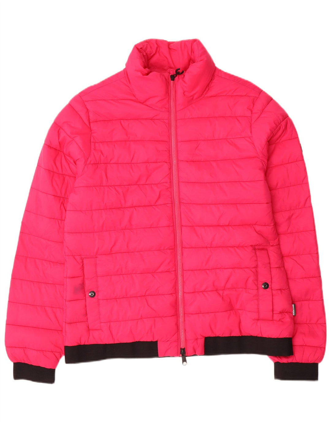 Chiemsee Damen Wattierte Jacke UK 16 Large Pink Nylon