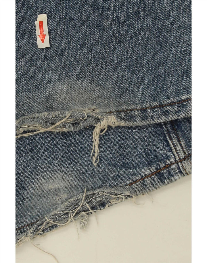 Levi's Herren 527 Bootcut Jeans W34 L32 Blaue Baumwolle