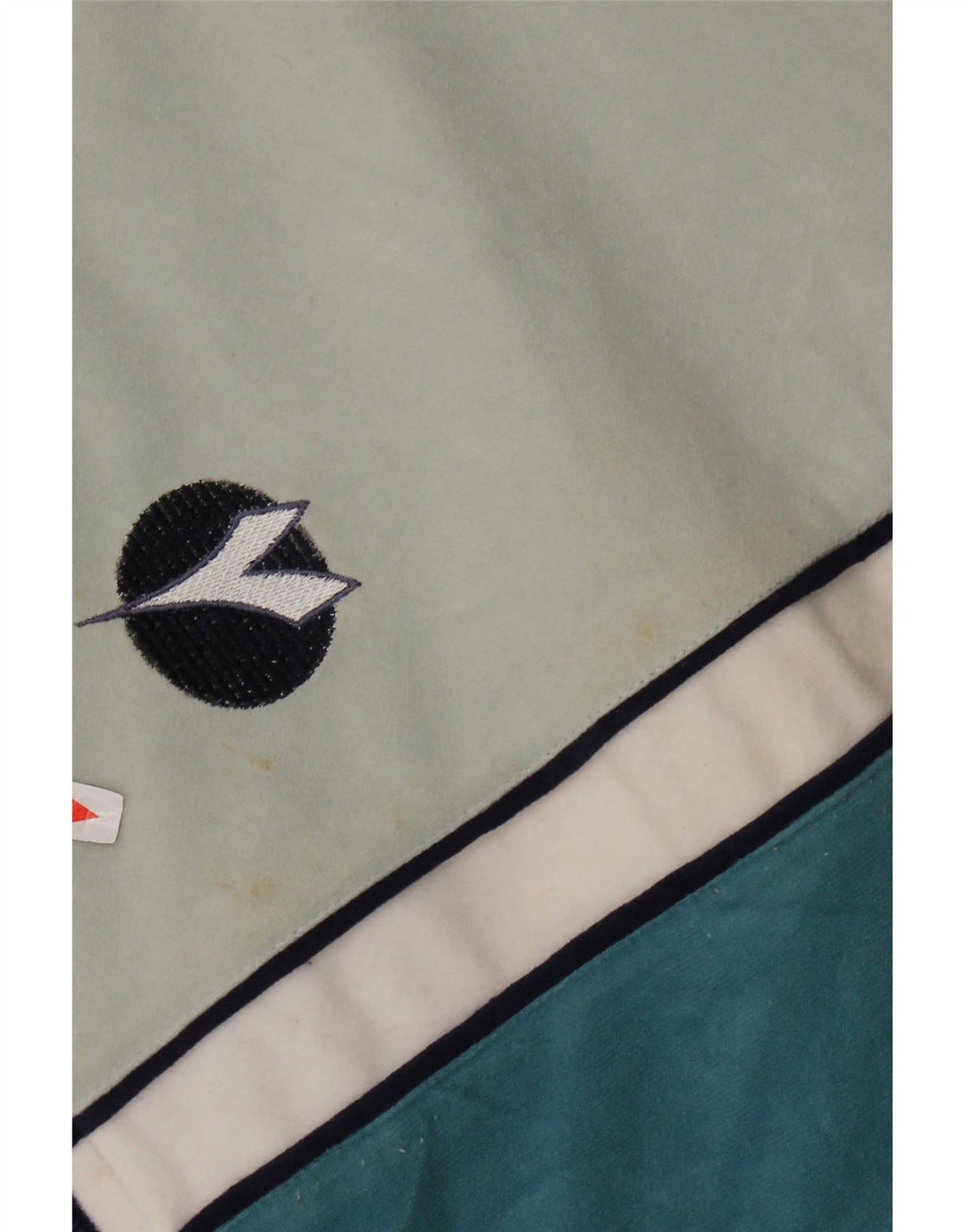 DIADORA Herren-Trainingsanzug-Top-Jacke, UK 42, groß, mehrfarbig, Farbblock