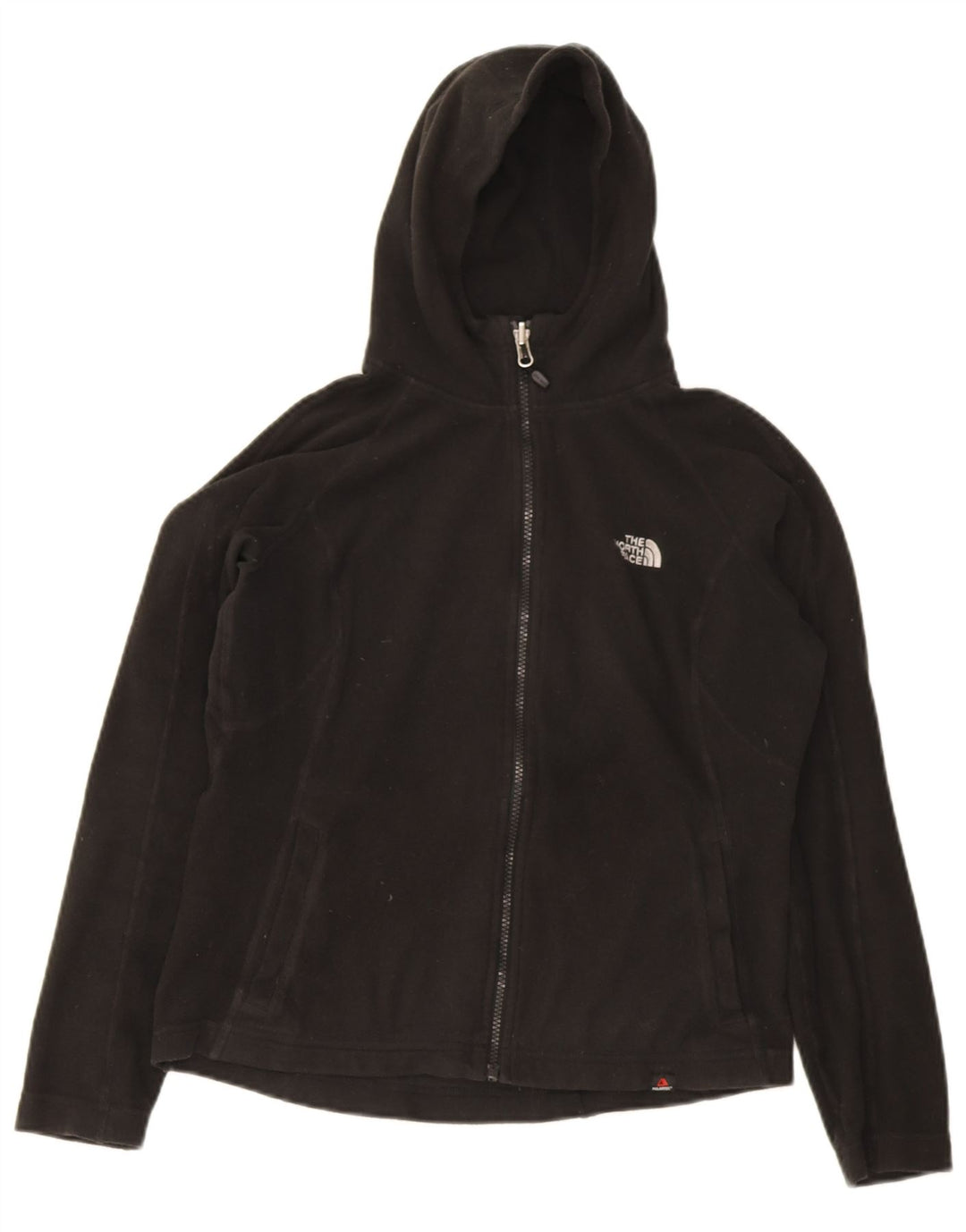 The North Face Damen-Fleecejacke mit Kapuze, UK 12, mittelschwarz, Polyester