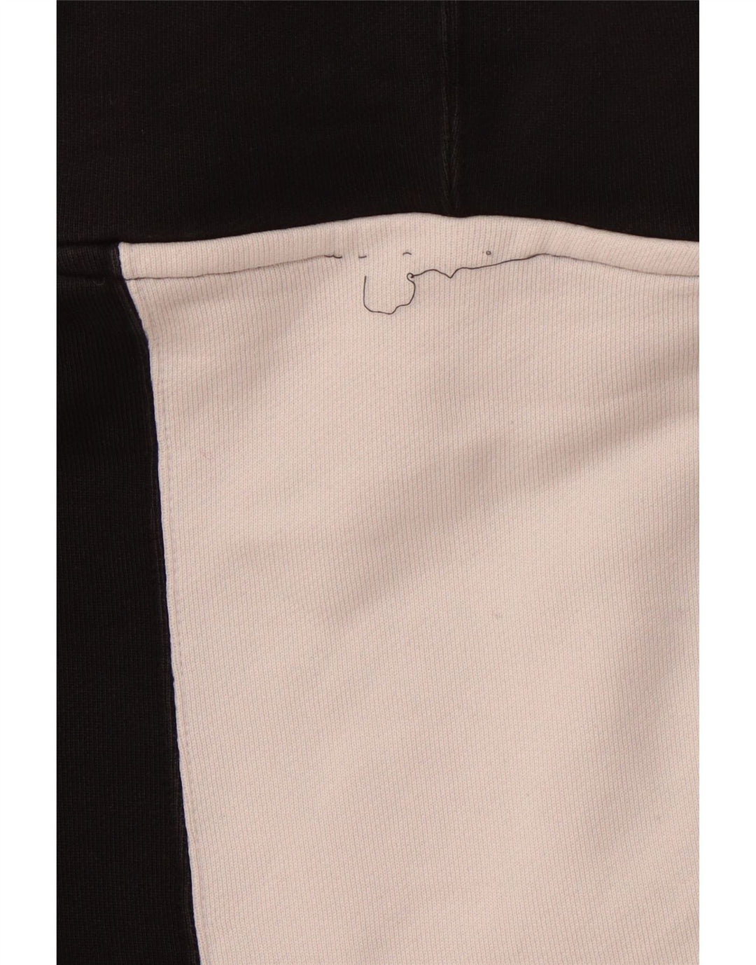 ADIDAS Herren-Kapuzenpullover mit Grafik, groß, schwarze Farbblock-Baumwolle