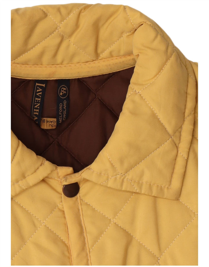Lavenham Herren Steppjacke UK 38 Mittelgelbes Polyester