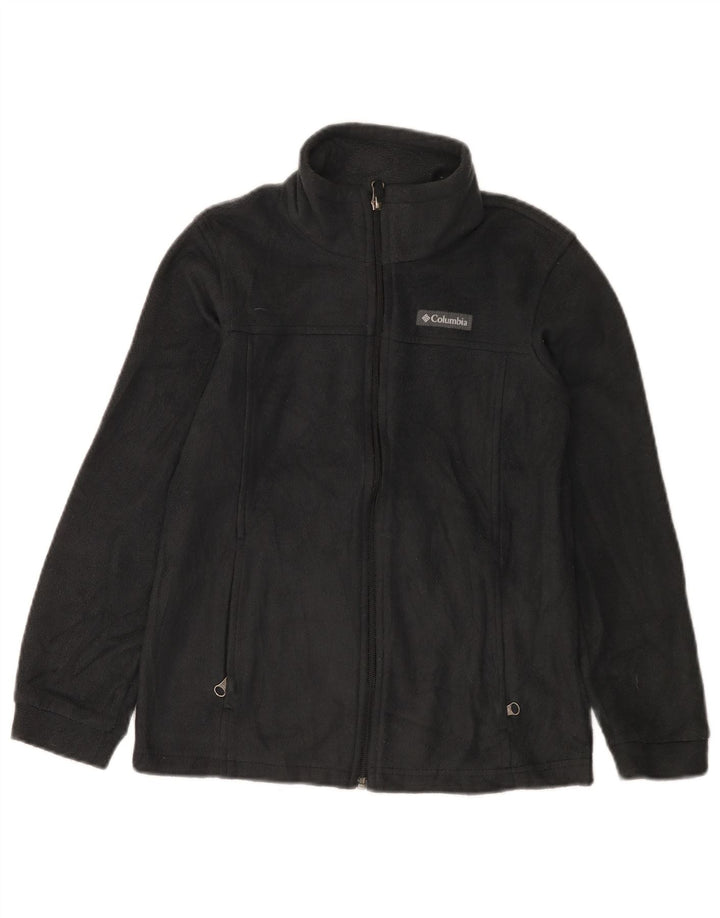 Columbia Mädchen-Fleecejacke, 10–11 Jahre, mittelschwarzes Polyester