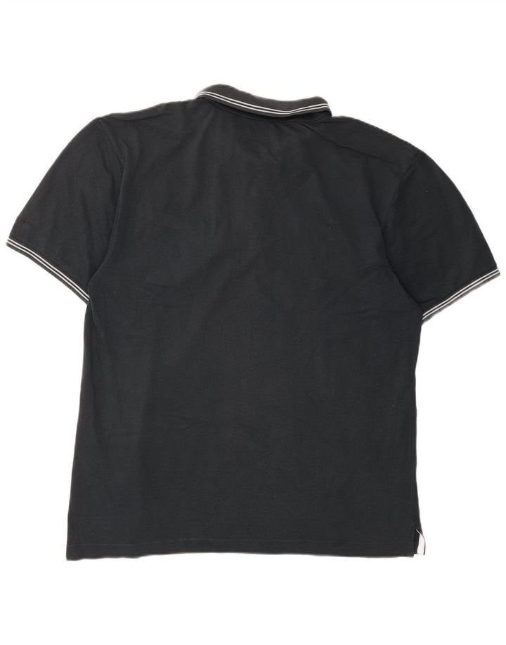 CHAMPION Mens Polo Shirt XL Navy Blue