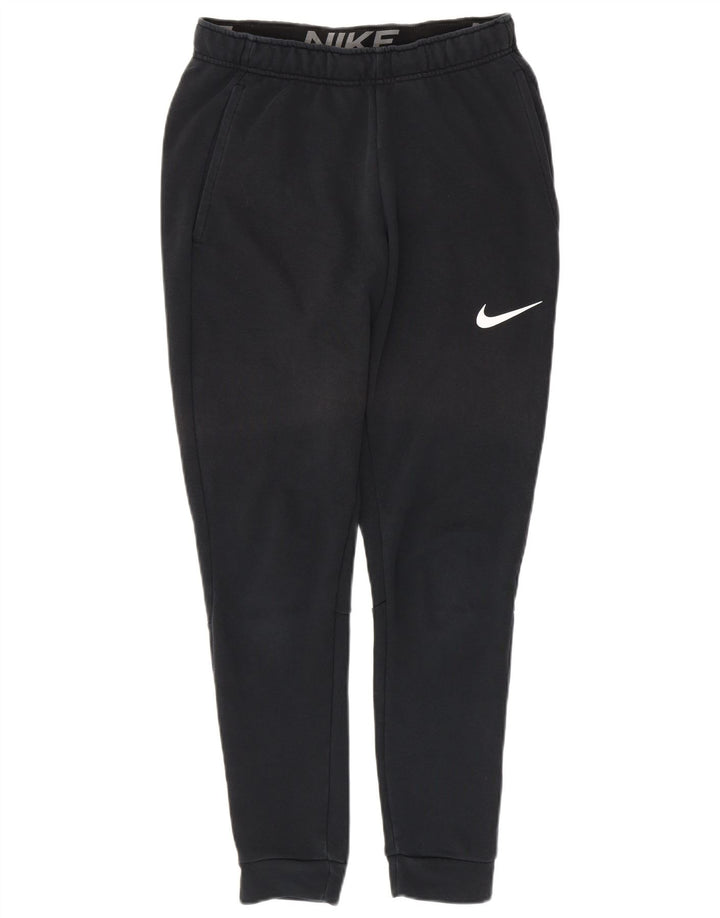 NIKE Herren Dri Fit Trainingshose, Jogginghose, Größe S, Schwarz, Baumwolle