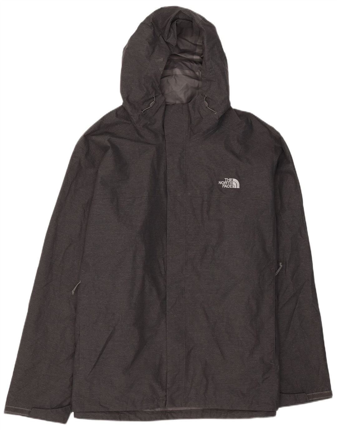 The North Face Herren-Regenjacke mit Kapuze, UK 46, 3XL, Grau
