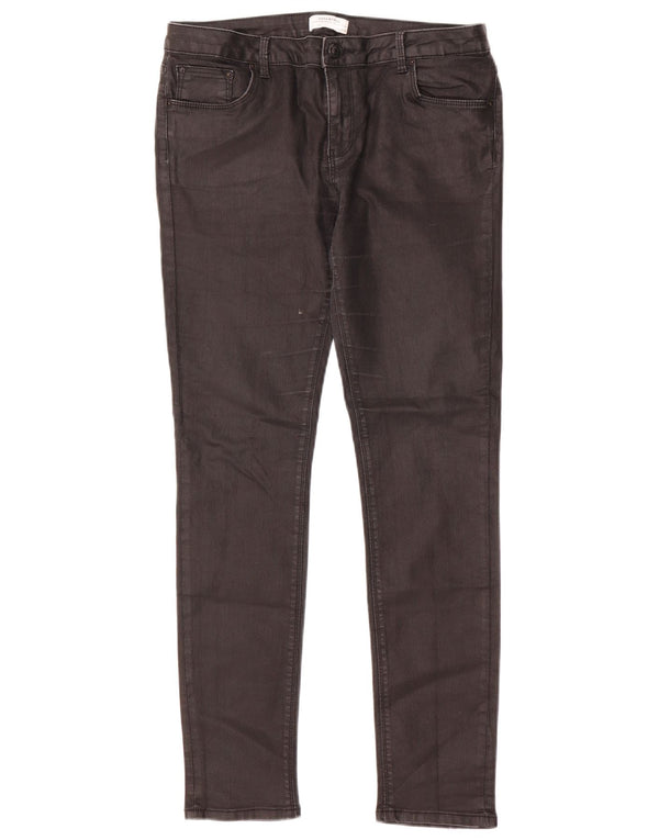 Zara Damen Skinny Jeans EU 42 Large W32 L29 Schwarz