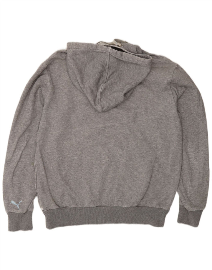 Puma Herren Graphic Hoodie Pullover Mittelgrau meliert