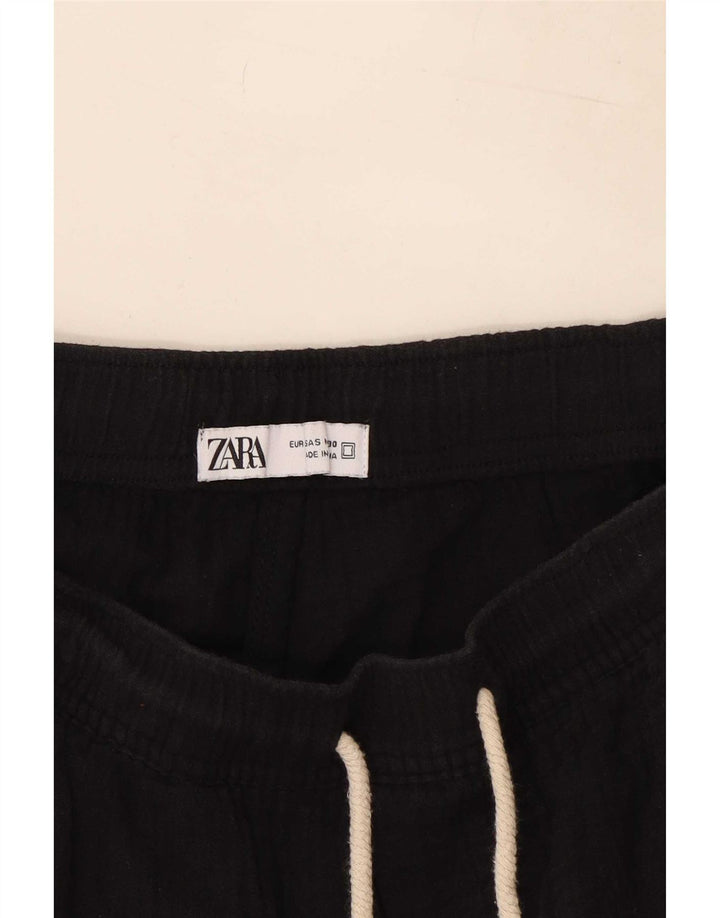 Zara Damen Sportshorts Small Schwarz