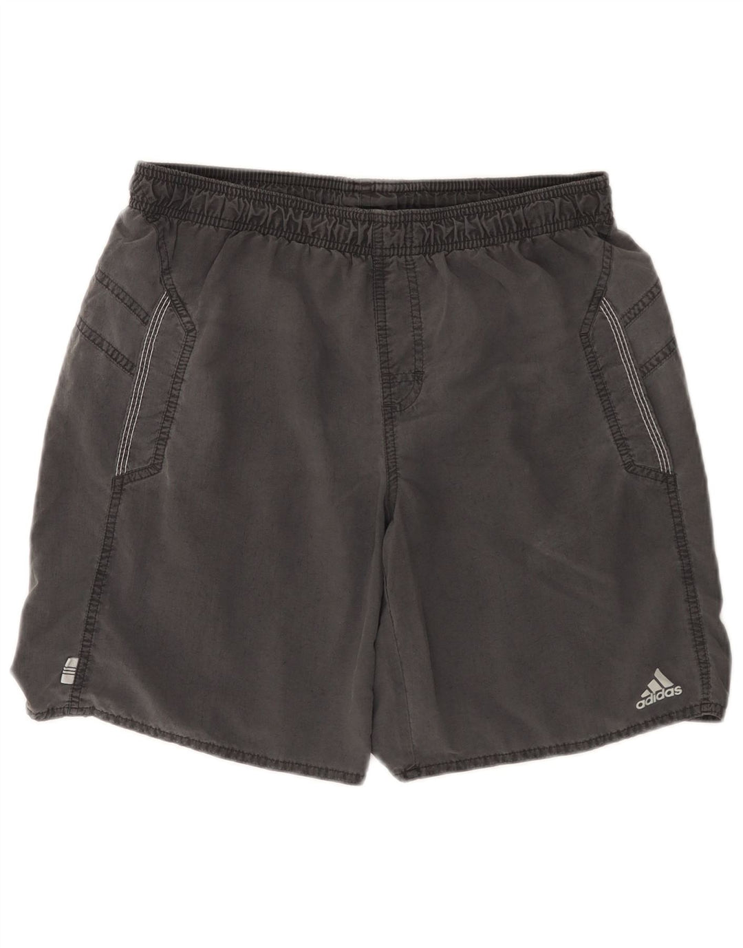 Adidas Herren Badeshorts Mittelgraues Nylon