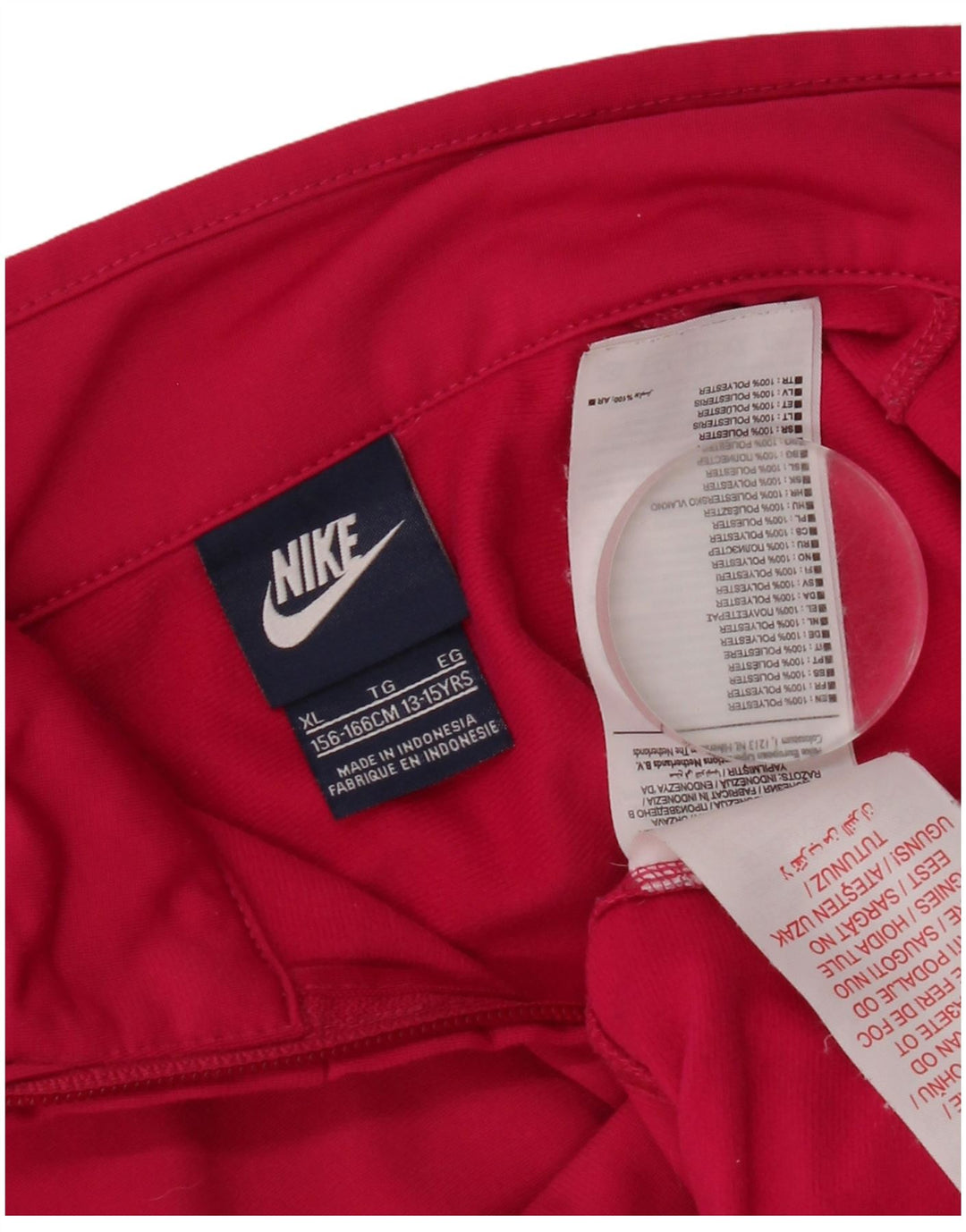 Nike Mädchen-Trainingsanzug-Top-Jacke, 13–14 Jahre, rosa, Polyester