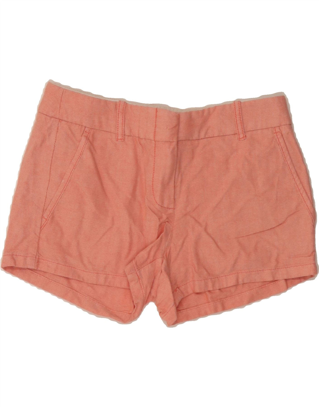 J. CREW Womens Chino Shorts W26 Small Pink Cotton Vintage J. Crew and Second-Hand J. Crew from Messina Hembry 
