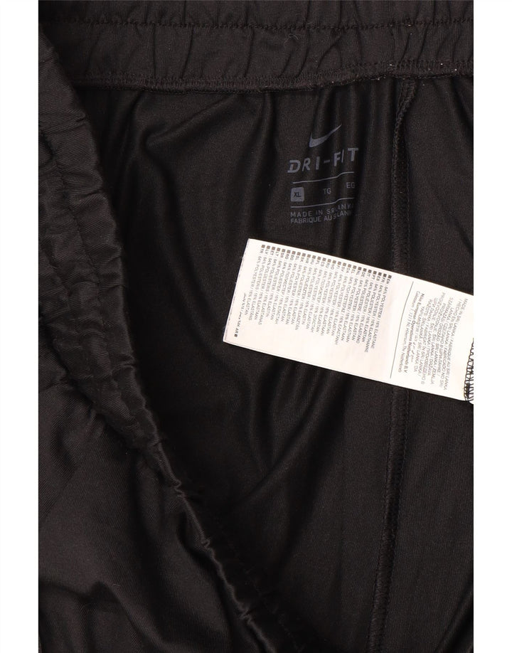 NIKE Herren Dri Fit Trainingshose XL Schwarz Polyester