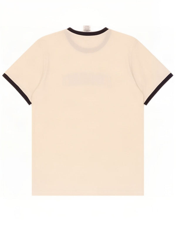 Adidas Herren T-Shirt mit Grafik, groß, aus weißer Baumwolle