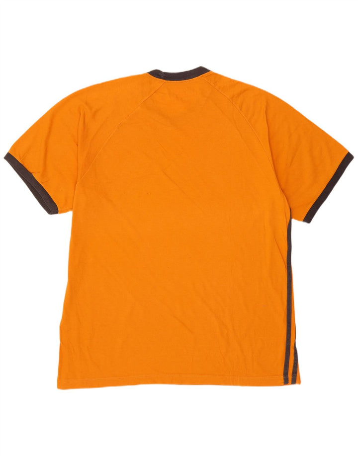 CHAMPION Herren Heritage Classics T-Shirt Top XL Orange Baumwolle
