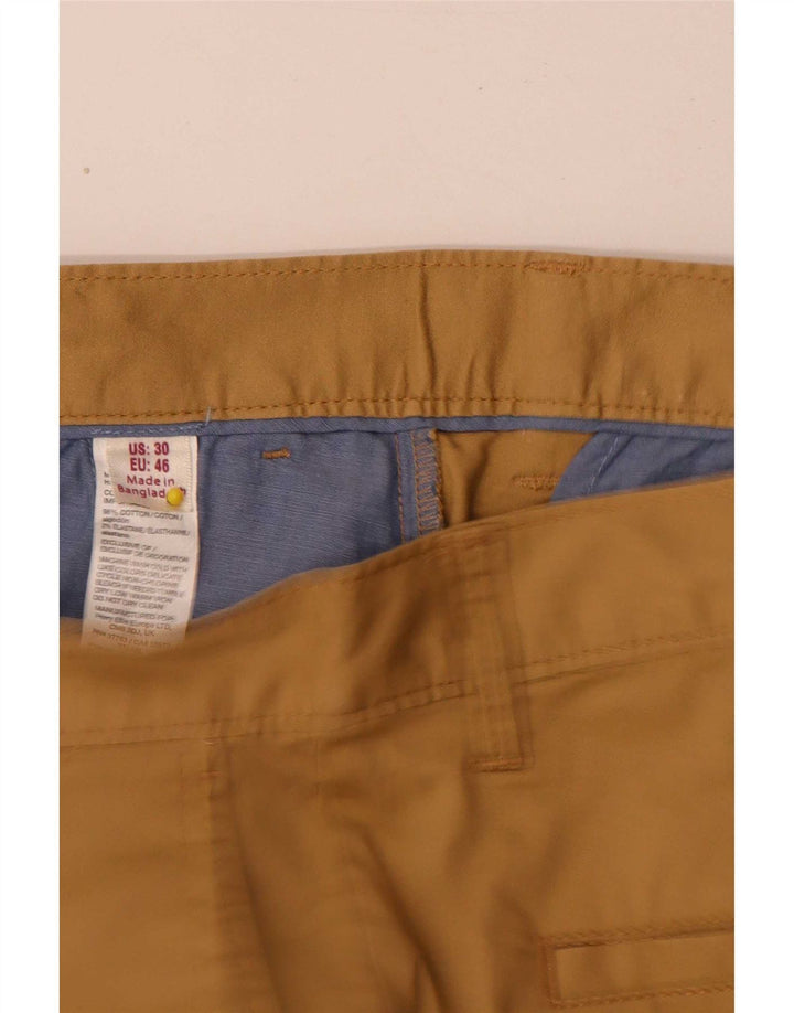 Penguin Herren-Chinoshorts, W30, mittelbeige Baumwolle