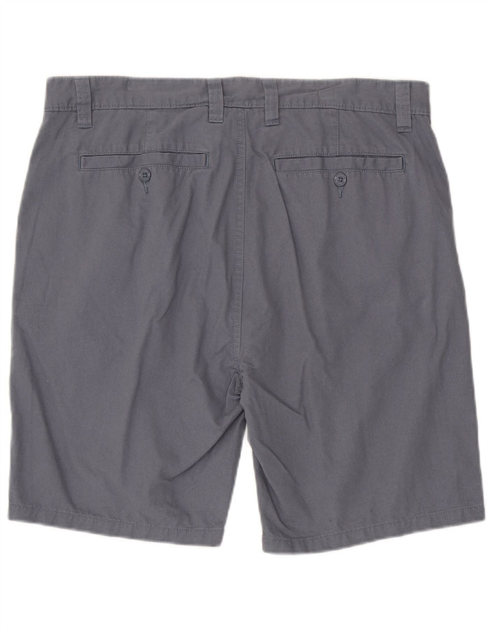 Mountain Warehouse Herren-Chinoshorts W34, Größe L, Blau, Baumwolle