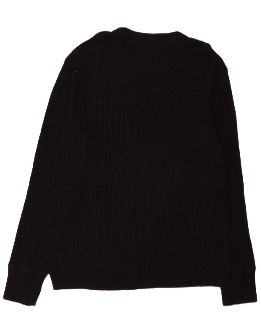 Mossimo Herren-Pullover mit Rundhalsausschnitt, XL, schwarze Baumwolle