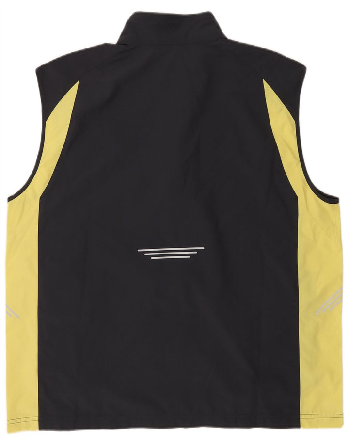 Adidas Climashell-Trainingsanzug für Herren, Jacke, Größe L, Schwarz, Farbblock