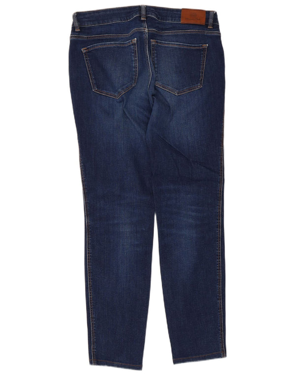 Massimo Dutti Damen Slim Jeans EU 38 Small W28 L26 Blau
