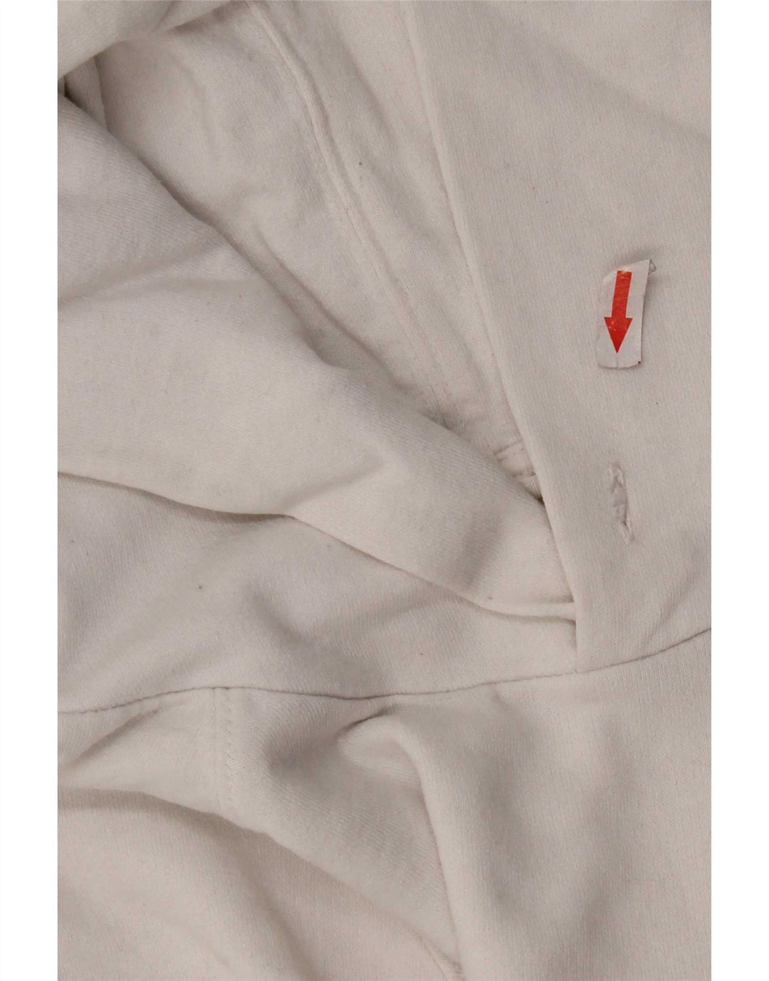 Levi's Herren-Pullover mit grafischem Kapuzenpullover, groß, aus weißer Baumwolle