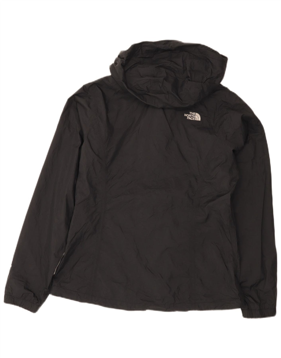 The North Face Damen-Regenjacke mit Kapuze, UK 14, mittelschwarzes Nylon