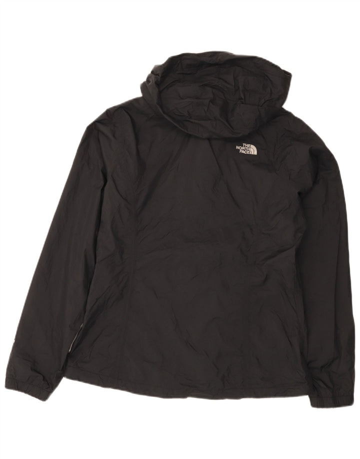 The North Face Damen-Regenjacke mit Kapuze, UK 14, mittelschwarzes Nylon