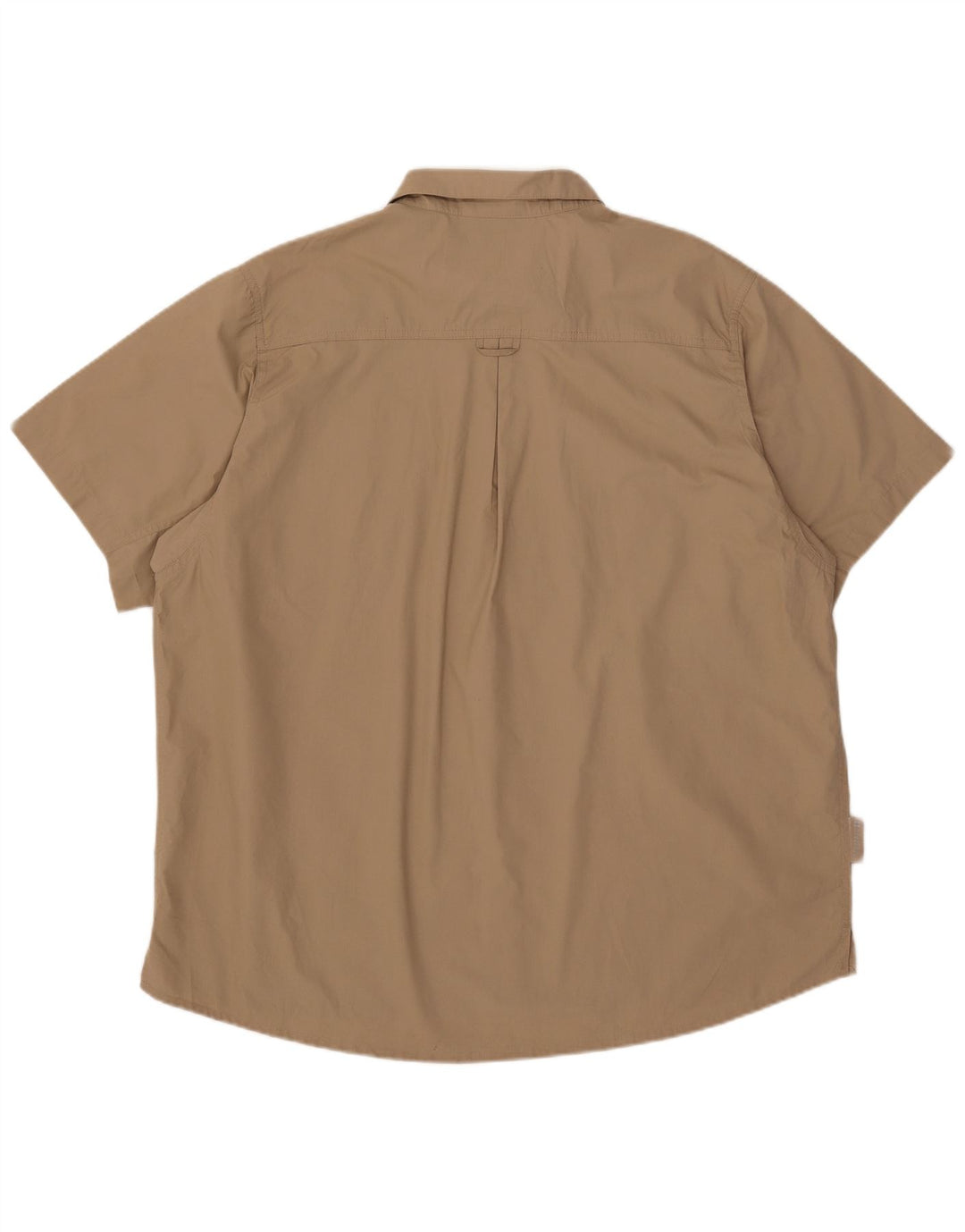 Mountain Warehouse Herren-Kurzarmhemd 2XL Beige Polyester