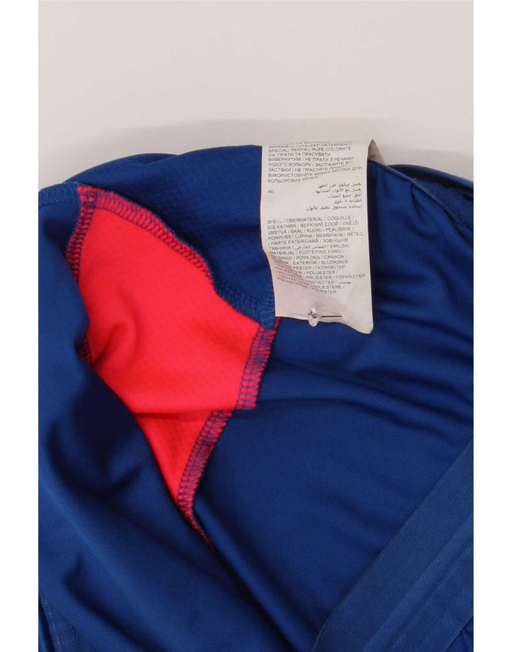 Puma Herren-Sportshorts, klein, blaues Farbblock-Polyester