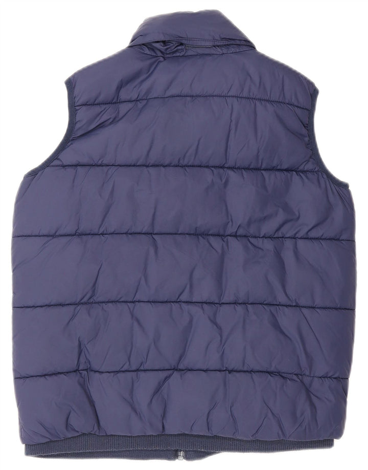 Timberland Wattierte Weste für Jungen, 9–10 Jahre, marineblaues Polyester