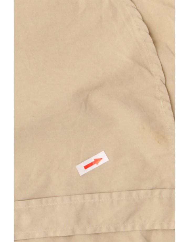 Cassuci Herren Kurzarmhemd Mittelbeige