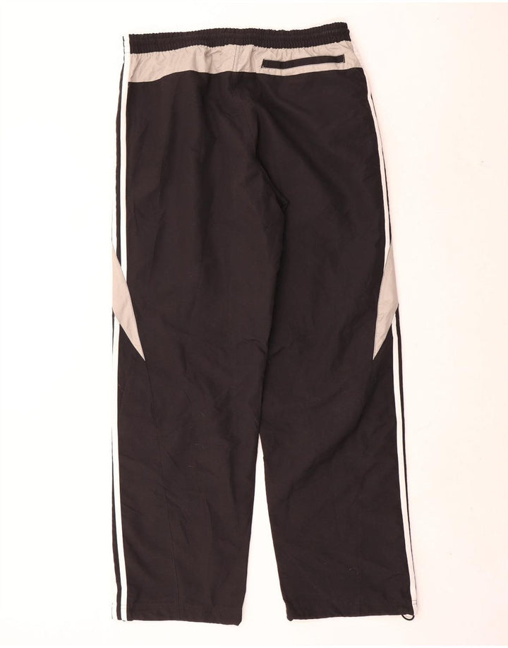 Adidas Herren-Trainingshose, groß, schwarzes Colourblock-Polyester